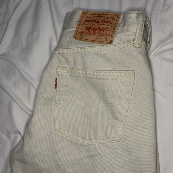 COPY - Cream Levi 501’s - Picture 6 of 6